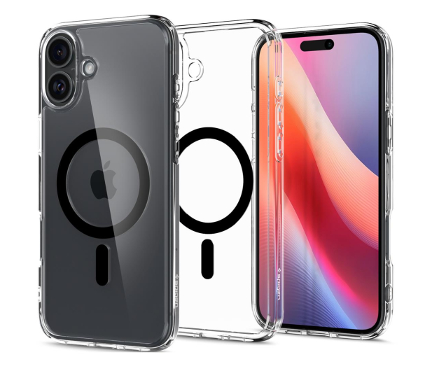 SPIGEN Ultra Hybrid Mag Magsafe do iPhone 16 Black ACS08206 - 1279711 - zdjęcie 2